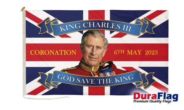 DuraFlag® King Charles III Coronation Flag- Style A